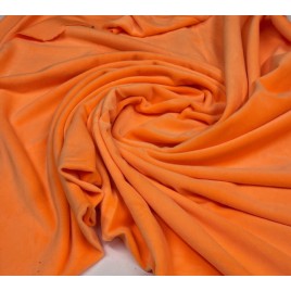 Veliūras soft neoninė oranžinė